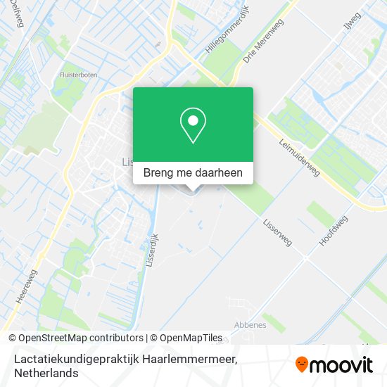 Lactatiekundigepraktijk Haarlemmermeer kaart