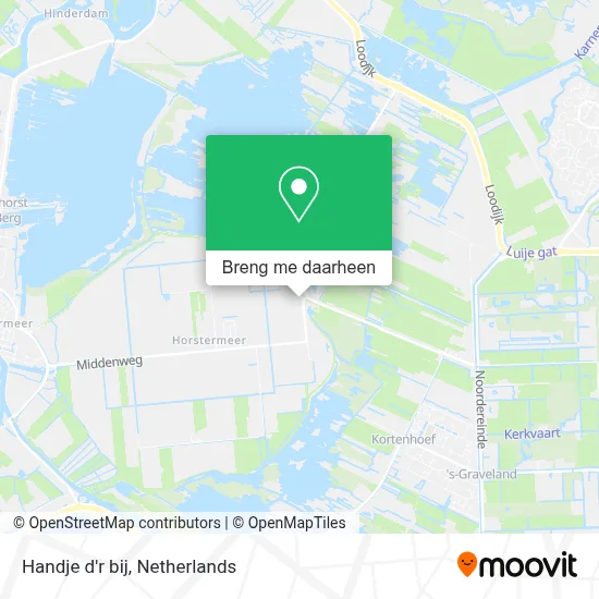 Handje d'r bij kaart