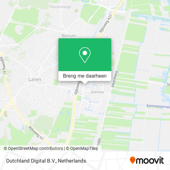 Dutchland Digital B.V. kaart