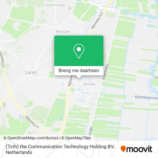 (Tcth) the Communication Technology Holding BV kaart