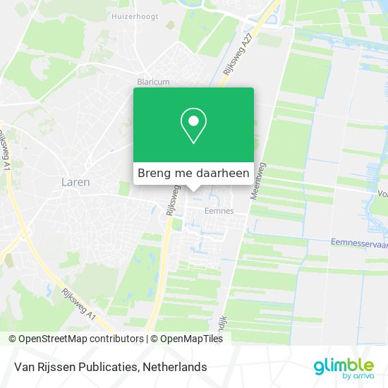 Van Rijssen Publicaties kaart