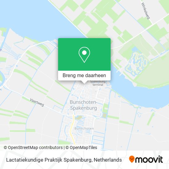 Lactatiekundige Praktijk Spakenburg kaart