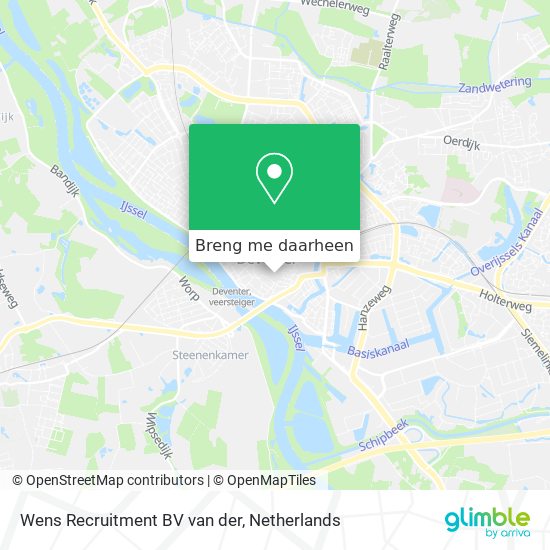 Wens Recruitment BV van der kaart