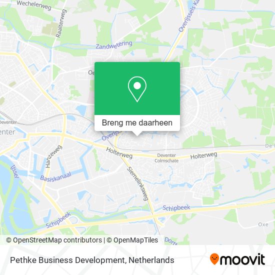 Pethke Business Development kaart