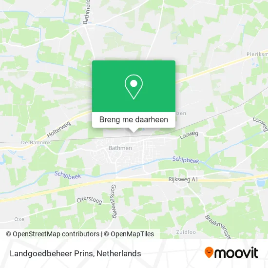 Landgoedbeheer Prins kaart