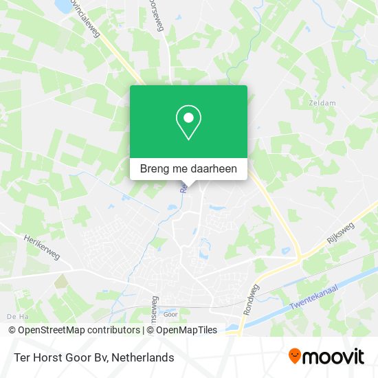 Ter Horst Goor Bv kaart