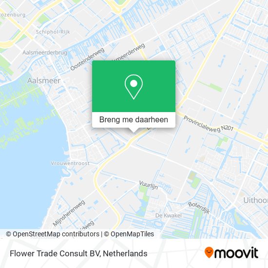 Flower Trade Consult BV kaart