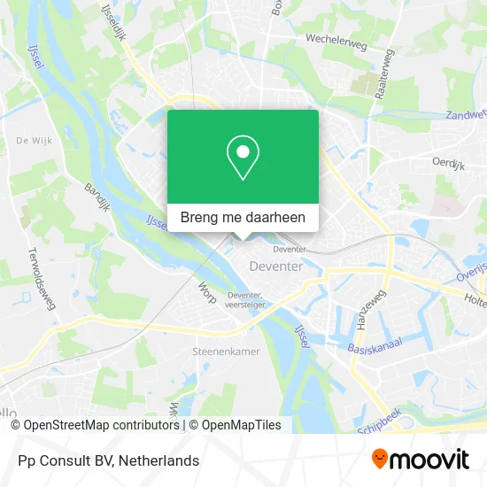 Pp Consult BV kaart
