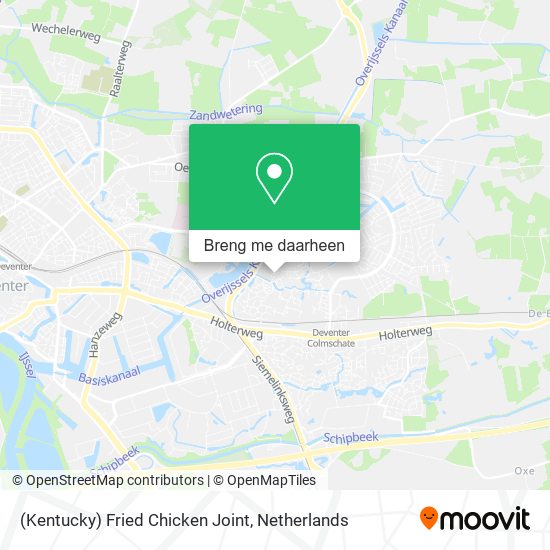 (Kentucky) Fried Chicken Joint kaart