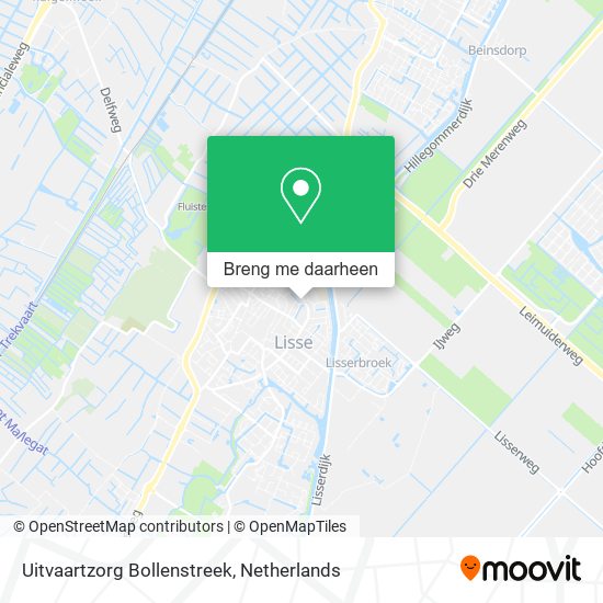 Uitvaartzorg Bollenstreek kaart