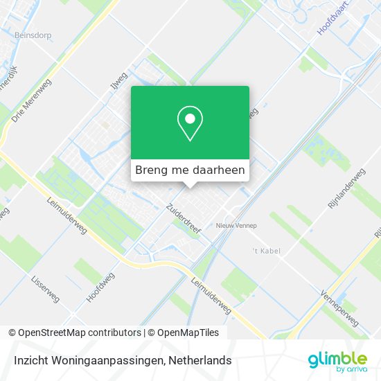 Inzicht Woningaanpassingen kaart