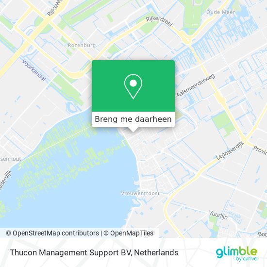 Thucon Management Support BV kaart