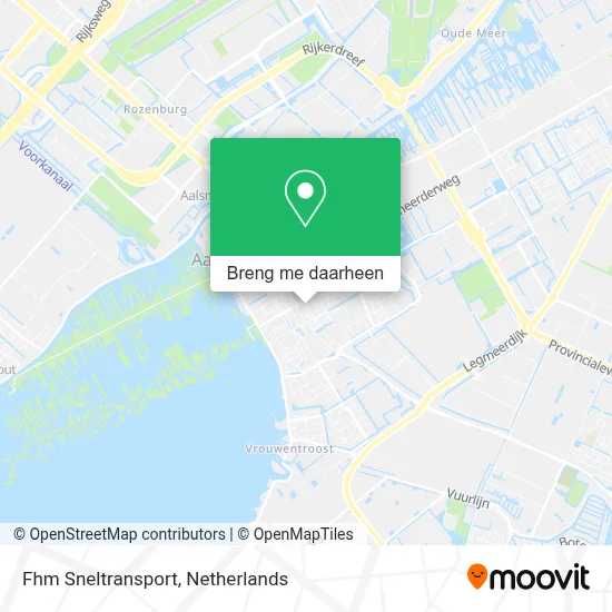 Fhm Sneltransport kaart