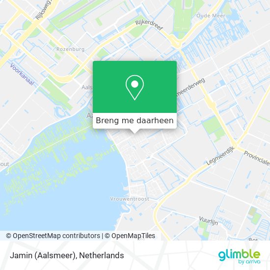 Jamin (Aalsmeer) kaart