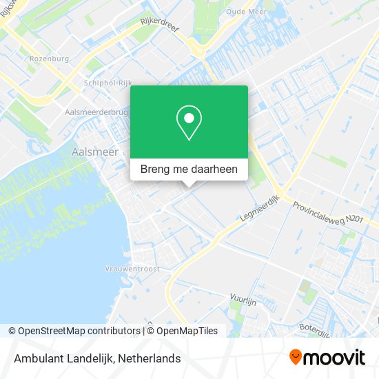 Ambulant Landelijk kaart