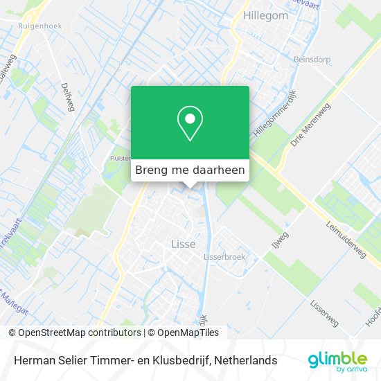 Herman Selier Timmer- en Klusbedrijf kaart