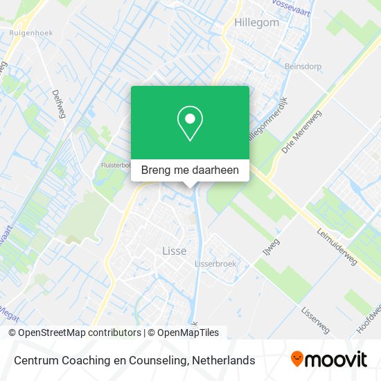 Centrum Coaching en Counseling kaart
