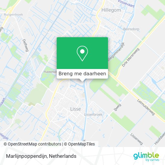 Marlijnpoppendijn kaart