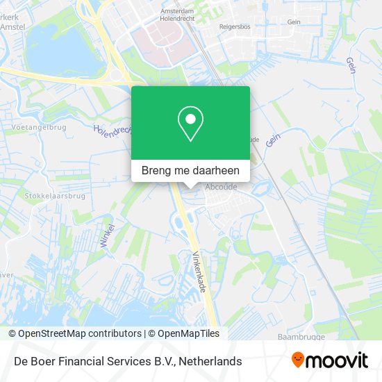 De Boer Financial Services B.V. kaart