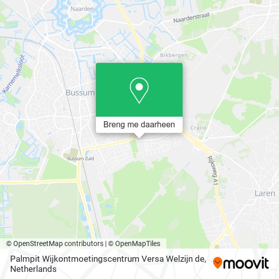 Palmpit Wijkontmoetingscentrum Versa Welzijn de kaart