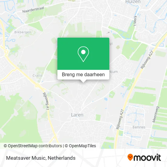 Meatsaver Music kaart