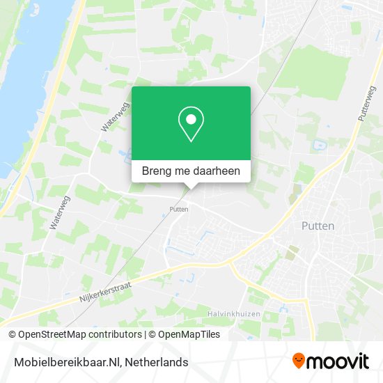 Mobielbereikbaar.Nl kaart