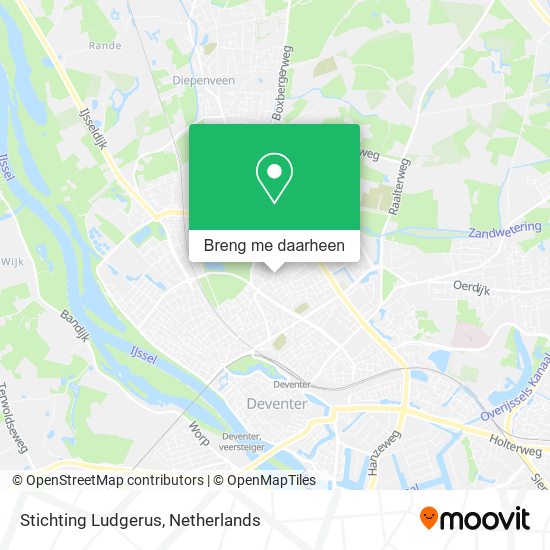 Stichting Ludgerus kaart