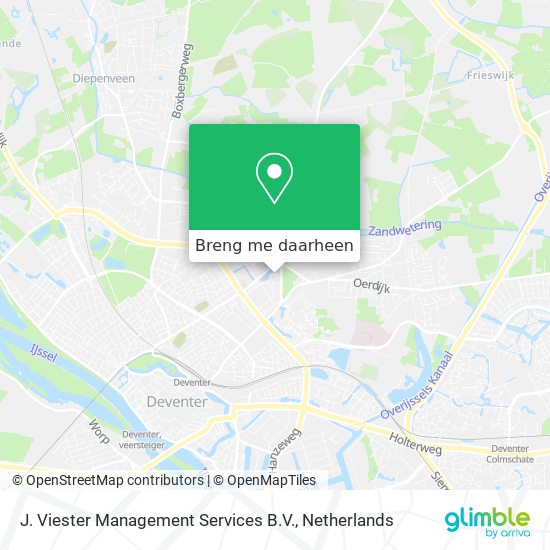 J. Viester Management Services B.V. kaart