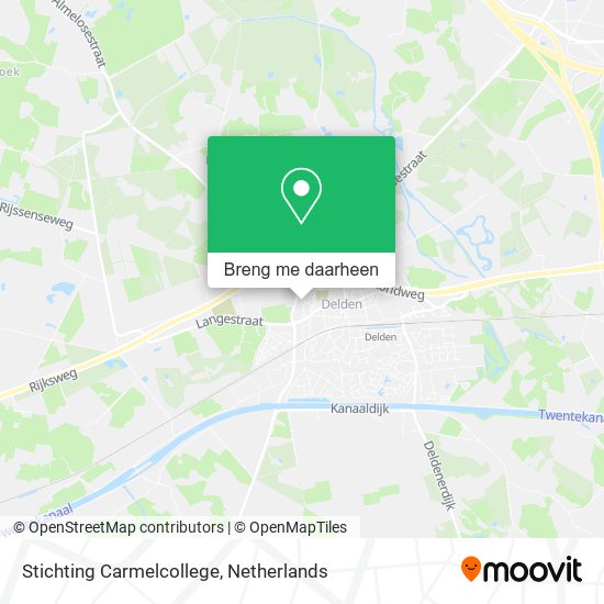 Stichting Carmelcollege kaart