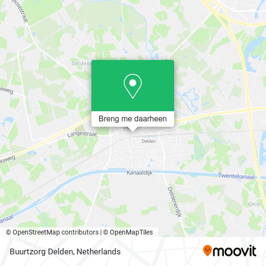 Buurtzorg Delden kaart