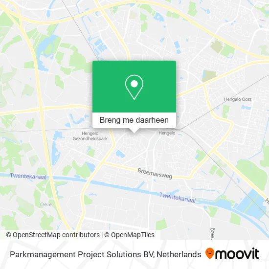 Parkmanagement Project Solutions BV kaart