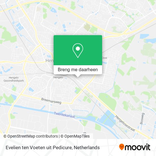 Evelien ten Voeten uit Pedicure kaart