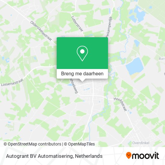 Autogrant BV Automatisering kaart