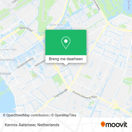 Kermis Aalsmeer kaart