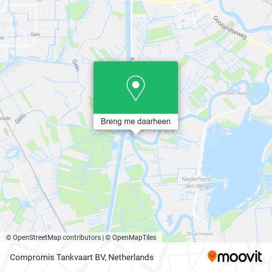 Compromis Tankvaart BV kaart