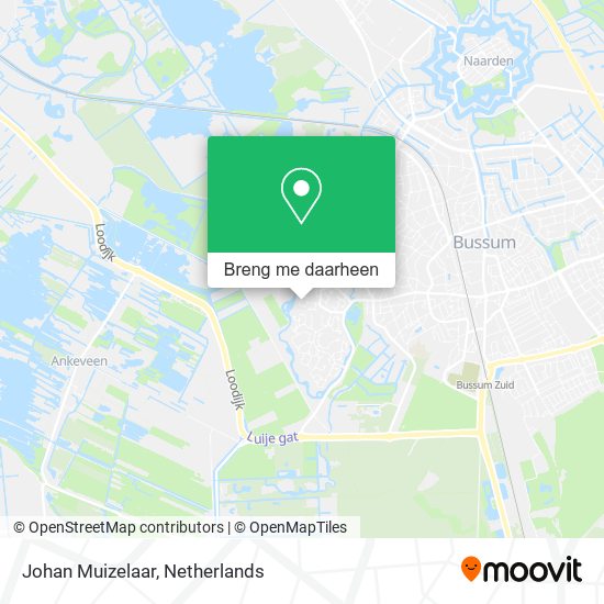 Johan Muizelaar kaart