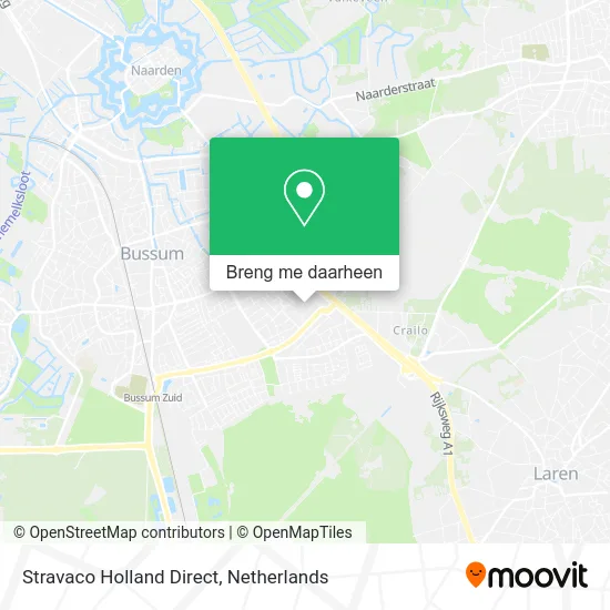 Stravaco Holland Direct kaart