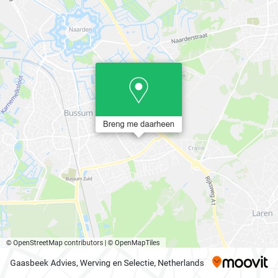 Gaasbeek Advies, Werving en Selectie kaart