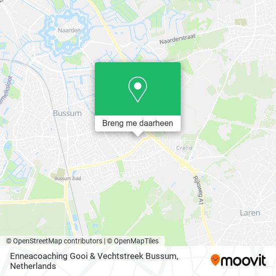 Enneacoaching Gooi & Vechtstreek Bussum kaart