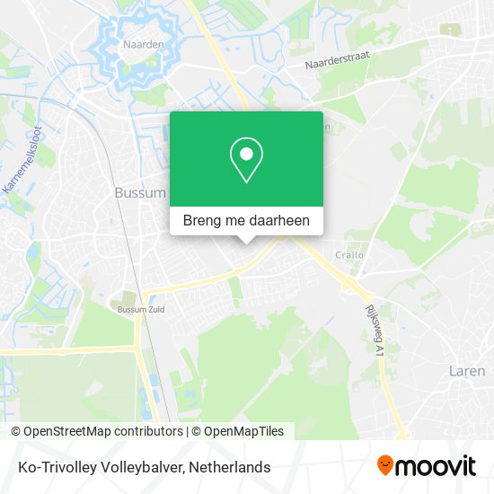 Ko-Trivolley Volleybalver kaart