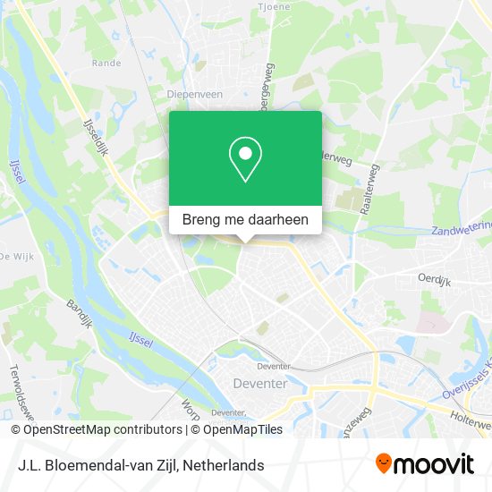 J.L. Bloemendal-van Zijl kaart