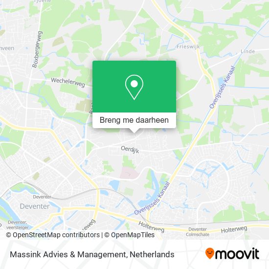 Massink Advies & Management kaart