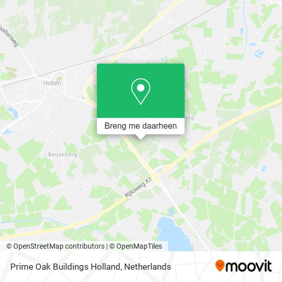 Prime Oak Buildings Holland kaart