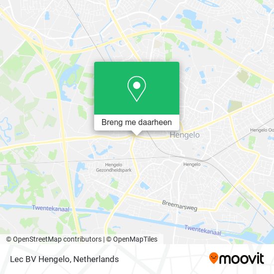 Lec BV Hengelo kaart