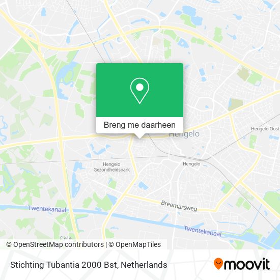 Stichting Tubantia 2000 Bst kaart