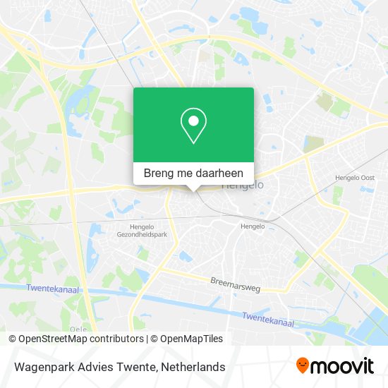 Wagenpark Advies Twente kaart