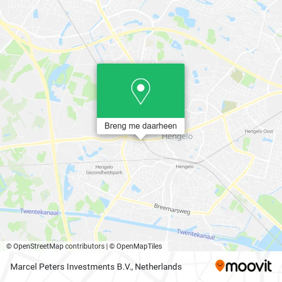 Marcel Peters Investments B.V. kaart