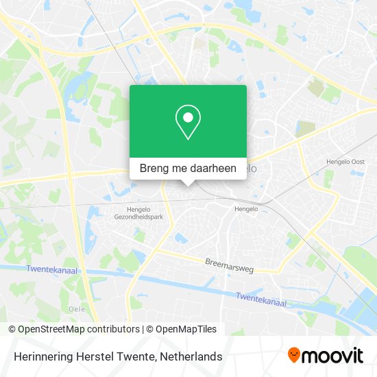 Herinnering Herstel Twente kaart