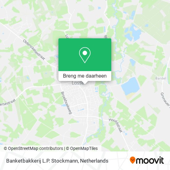 Banketbakkerij L.P. Stockmann kaart