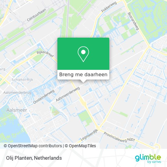 Olij Planten kaart